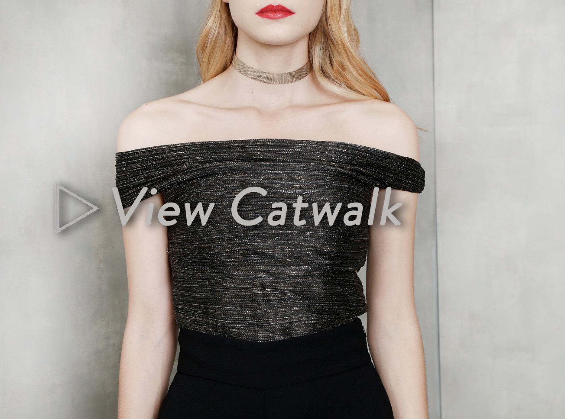 GLITTER RAIN CROP TOP