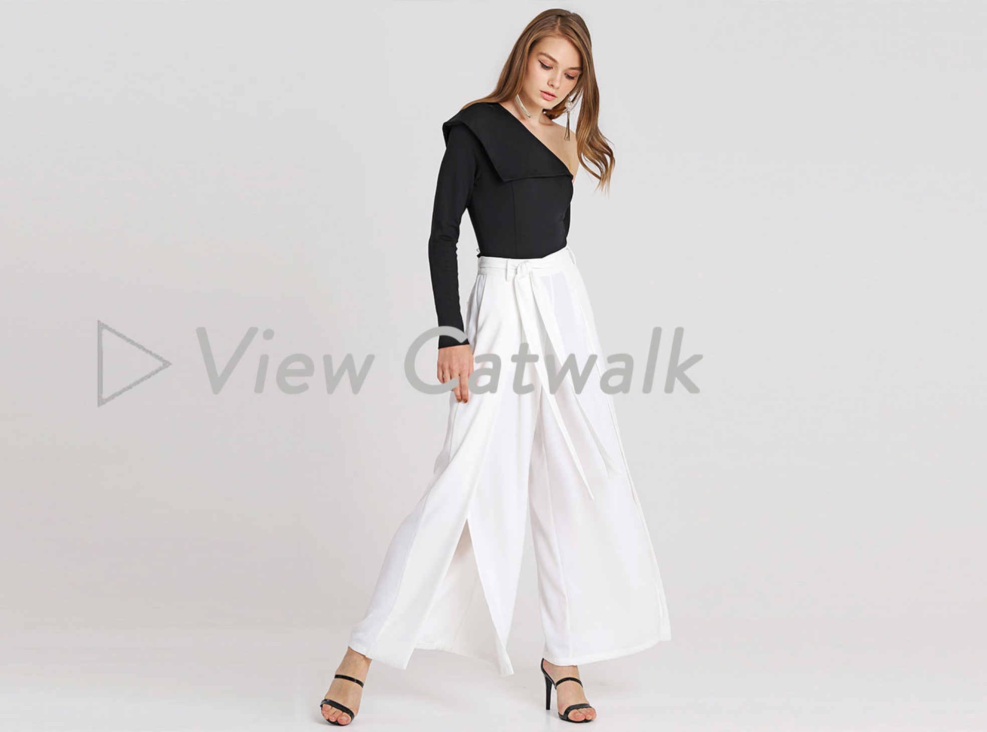 shoulder fold over bodysuit